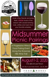 Midsummer Picnic Pairing Event Poster